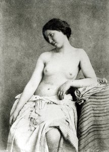 Modella femminile nuda, c.1850